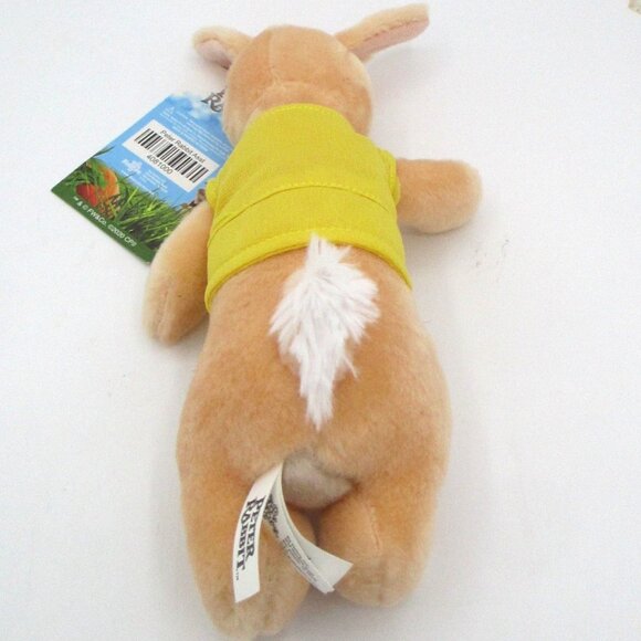 Peter Rabbit Plush Toy With Yellow Vest By Toy Factory - Picture 3 of 5